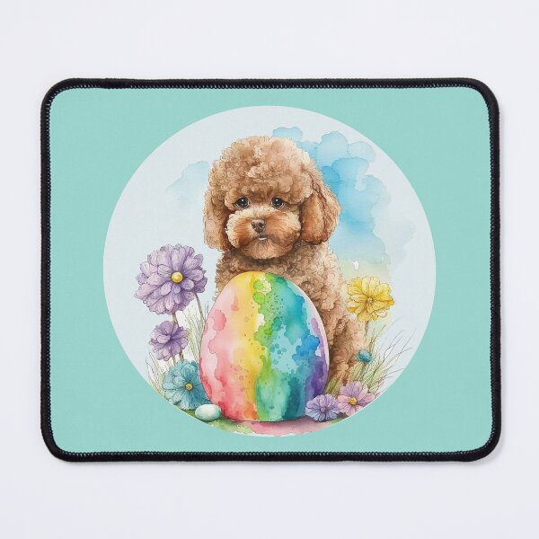 Item preview, brown poodle Easter designed and sold by franktact.