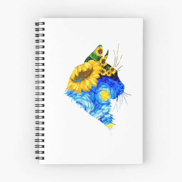 Item preview, Van Gogh Cat Starry Night Van Gogh Cat Lovers designed and sold by Vangoholic.