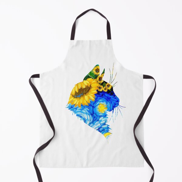 Item preview, Van Gogh Cat Starry Night Van Gogh Cat Lovers designed and sold by Vangoholic.