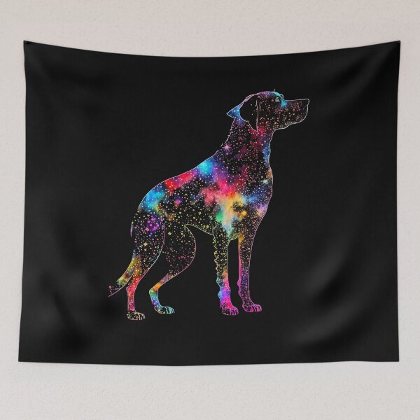 Item preview, Dog made out of stars - Dog in the Sky designed and sold by ResistNormality.