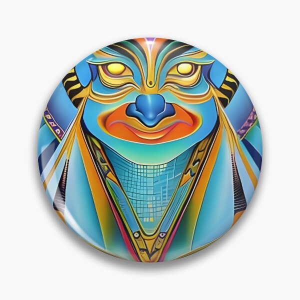 Item preview, New World Gods (16) - Mesoamerican Inspired Psychedelic Art designed and sold by TheThirdEye.
