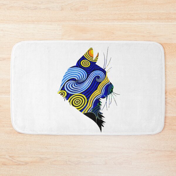 Item preview, Van Gogh Cat Starry Night Van Gogh Cat Lovers designed and sold by Vangoholic.