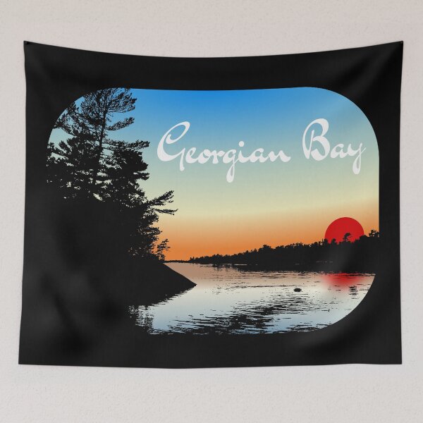Item preview, Georgian Bay Sunset 3 designed and sold by HistoryRepeats.