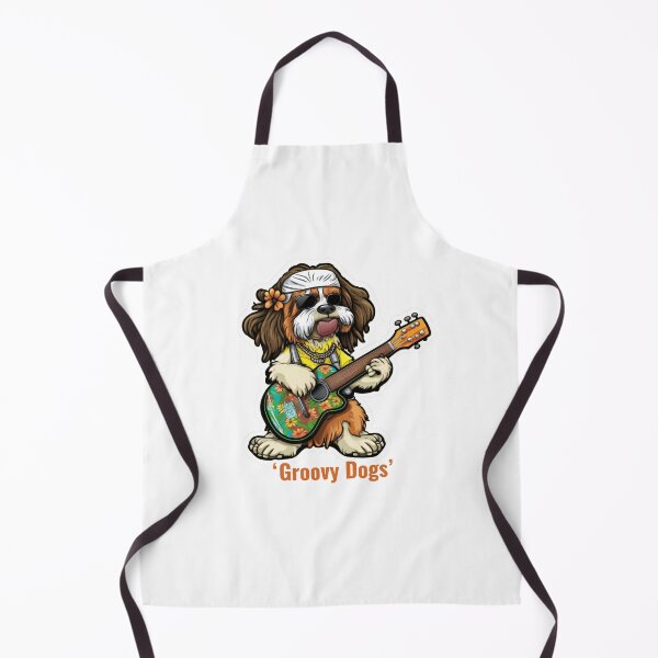 Item preview, Shitzu Dog Band Sticker designed and sold by EireTV.