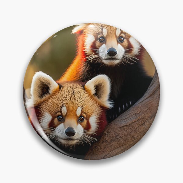 Item preview, adorable couple of red pandain a tree designed and sold by artyficial-.