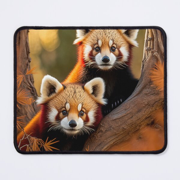 Item preview, adorable couple of red pandain a tree designed and sold by artyficial-.