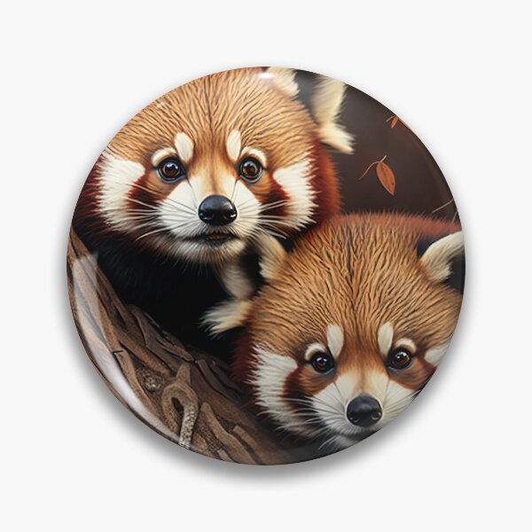 Item preview, adorable red pandas on a tree designed and sold by artyficial-.