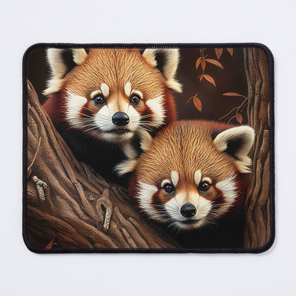 Item preview, adorable red pandas on a tree designed and sold by artyficial-.
