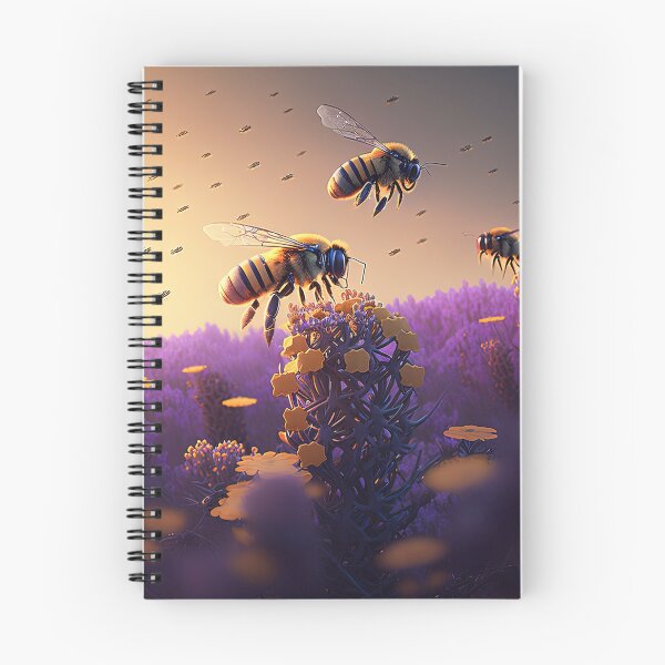 Item preview, bees polinating designed and sold by artyficial-.