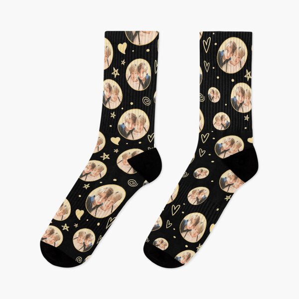 Item preview, yellow jikook pattern designed and sold by Juditicona.