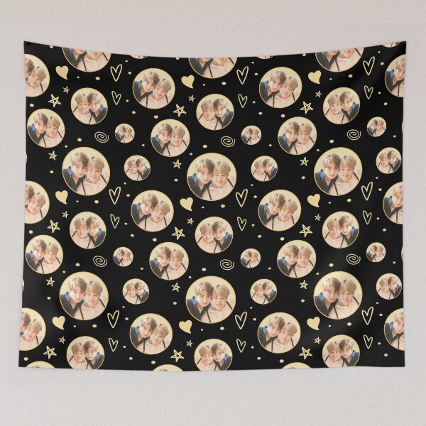 Item preview, yellow jikook pattern designed and sold by Juditicona.