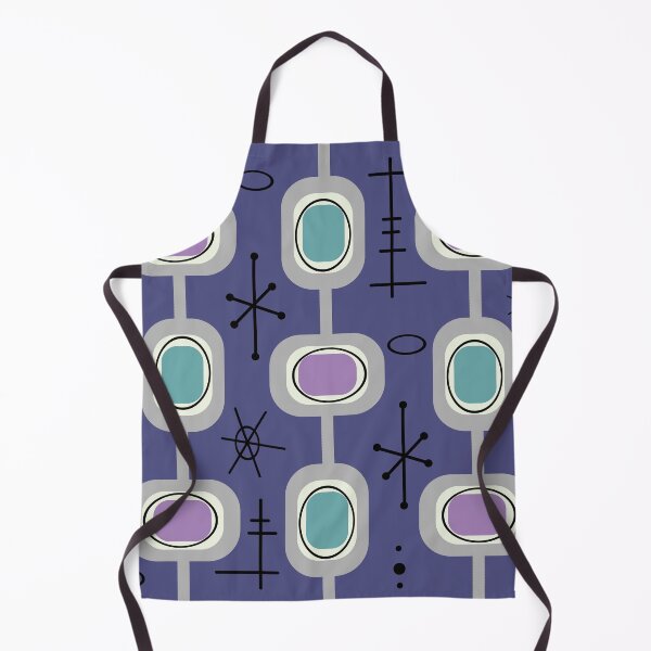 Item preview, Space Age Geometric Art Purple Turquoise designed and sold by thepixelgarden.
