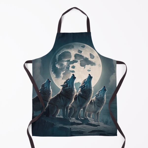 Item preview, bunch of wolves howling at the moon designed and sold by artyficial-.