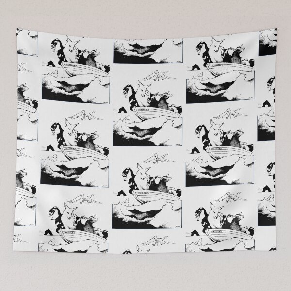 Item preview, Goats in a Boat designed and sold by Patricia Howitt.
