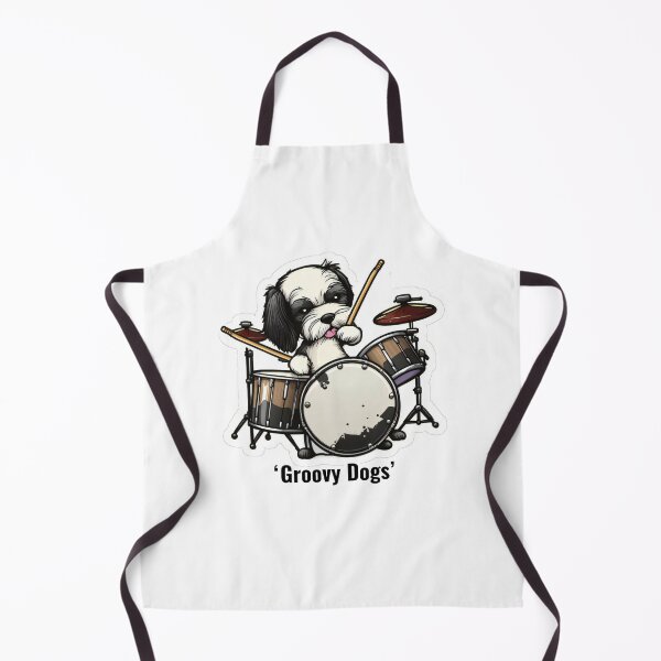 Item preview, Shitzu Dog Band Sticker designed and sold by EireTV.