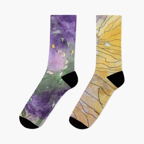 Item preview, Purple and Yellow Flower up Close designed and sold by designs-by-ann.