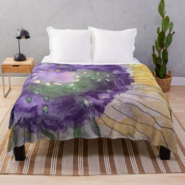 Item preview, Purple and Yellow Flower up Close designed and sold by designs-by-ann.