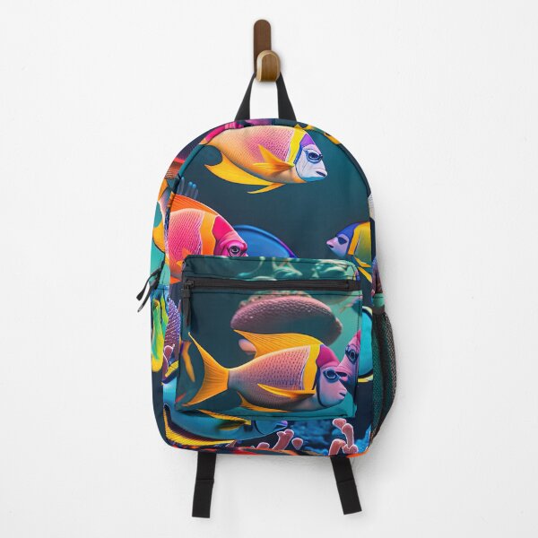 Item preview, colorful fish swimming in the ocean designed and sold by artyficial-.