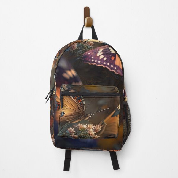 Item preview, group of butterflies on flower designed and sold by artyficial-.