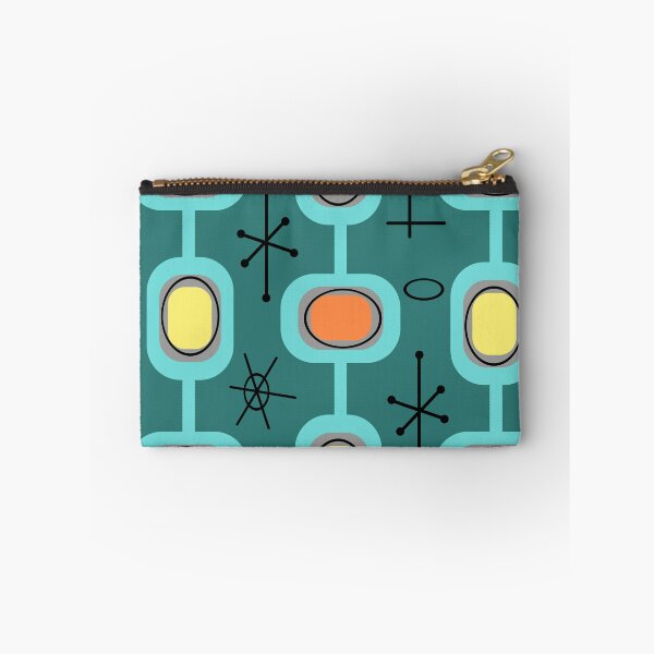 Item preview, Space Age Geometric Art Teal Multicolored designed and sold by thepixelgarden.