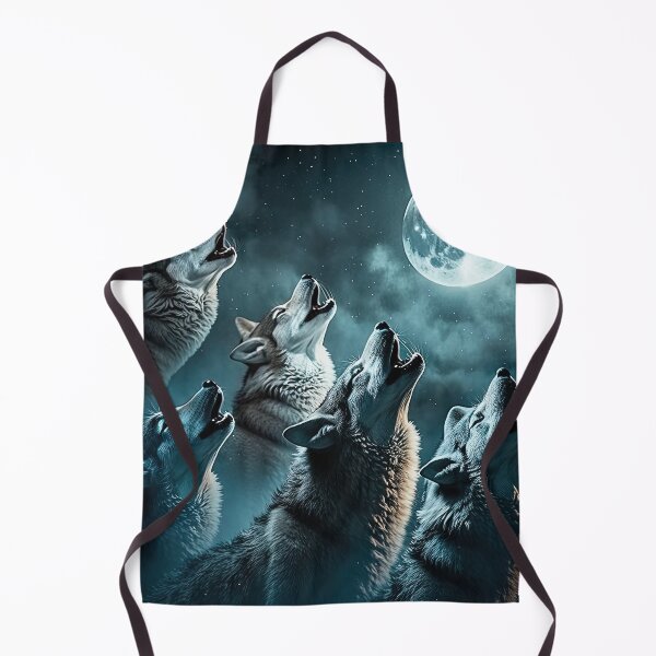 Item preview, group of wolves howling at the moon designed and sold by artyficial-.