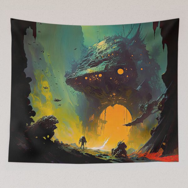 Item preview, Alien Terrains: A Fantastical Odyssey designed and sold by SeedDesign.