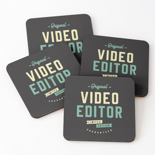 Item preview, Video Editor Job Title Profession Birthday Worker designed and sold by cidolopez.