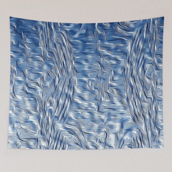 Item preview, Blue Pillars at Dawn designed and sold by fatenanwar.