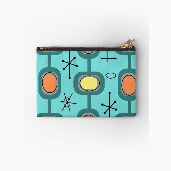 Item preview, Space Age Geometric Art Turquoise Multicolored designed and sold by thepixelgarden.