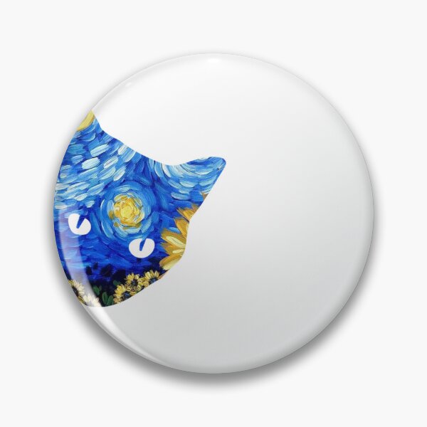 Item preview, Van Gogh Cat Starry Night Van Gogh Cat Lovers designed and sold by Vangoholic.