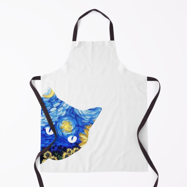 Item preview, Van Gogh Cat Starry Night Van Gogh Cat Lovers designed and sold by Vangoholic.