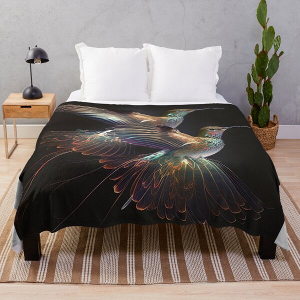 Item preview, Hummingbird couple in love designed and sold by artyficial-.