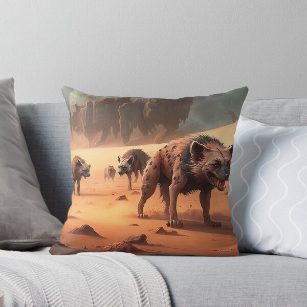 Item preview, Pack of hyenas hunting designed and sold by artyficial-.