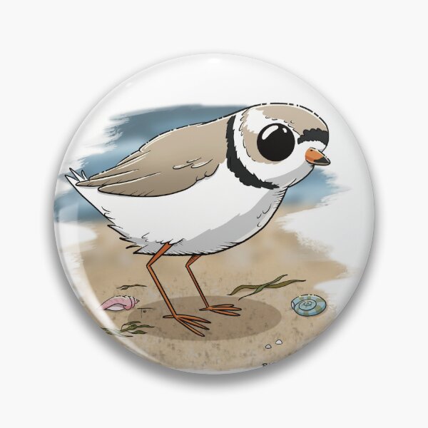 Item preview, Piping Plover, endangered species designed and sold by BeeAndClover.