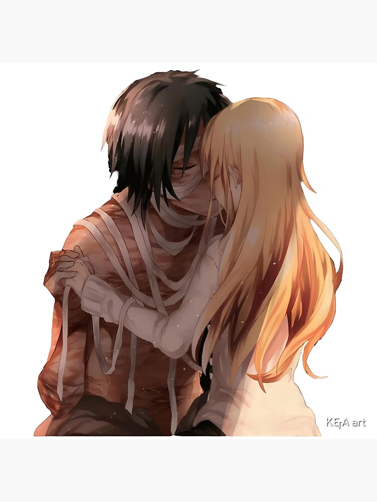 Angels Of Death - Isaac & Rachel | Art Board Print