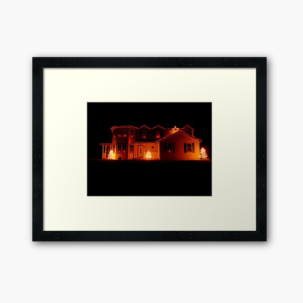 Merry Christmas Framed Art Print