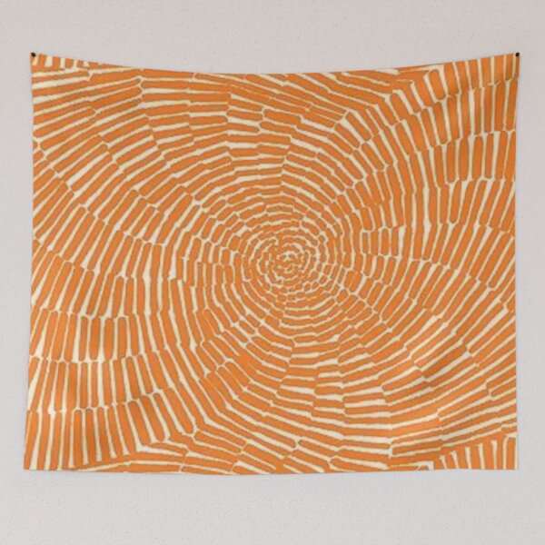 Item preview, Swirling Orange Pattern  designed and sold by ZedColors.