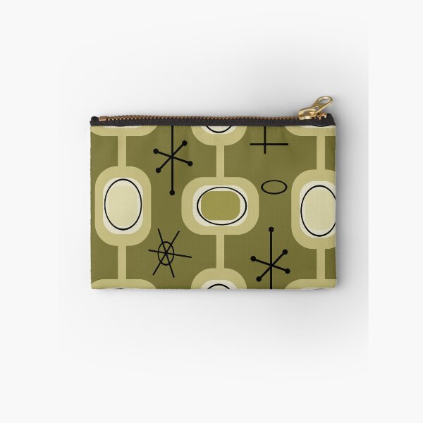 Item preview, Space Age Geometric Art Olive Green designed and sold by thepixelgarden.