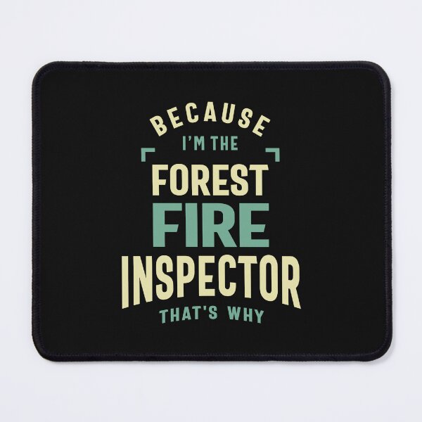 Item preview, Forest Fire Inspector Job Title Profession Birthday Worker designed and sold by cidolopez.