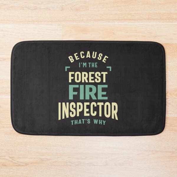 Item preview, Forest Fire Inspector Job Title Profession Birthday Worker designed and sold by cidolopez.