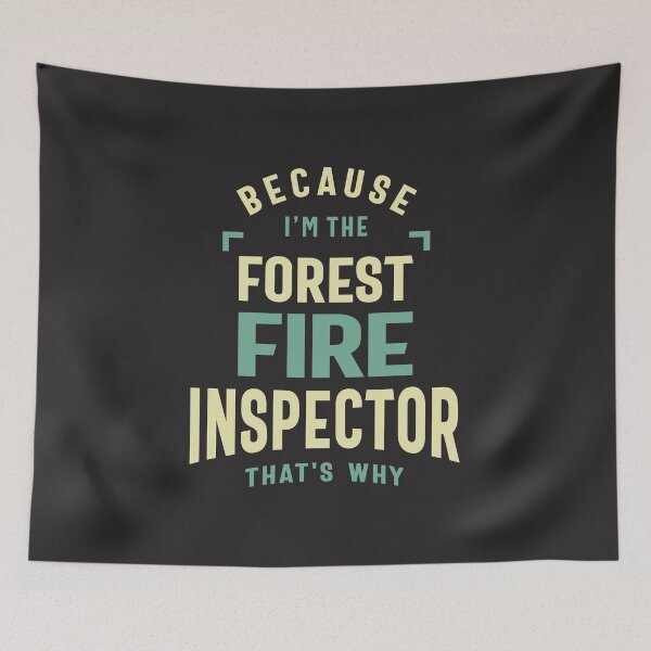 Item preview, Forest Fire Inspector Job Title Profession Birthday Worker designed and sold by cidolopez.