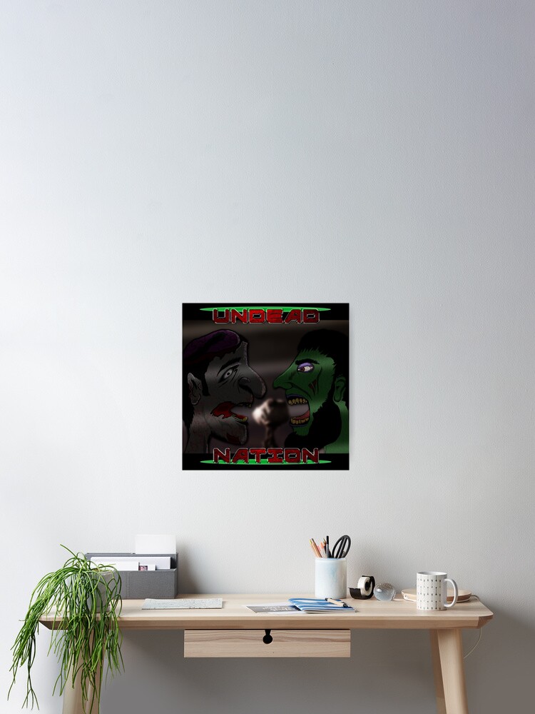 Thumbnail 2 of 3, Poster, Undead Nation designed and sold by MJRVisualArts.