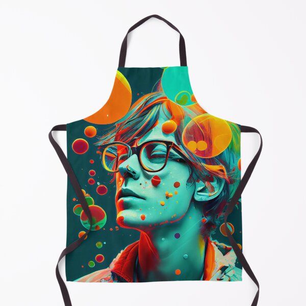 Item preview, Modern pop art style portrait of man in glasses designed and sold by loucaski.