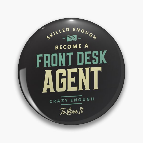 Item preview, Front Desk Agent Job Title Profession Birthday Worker designed and sold by cidolopez.