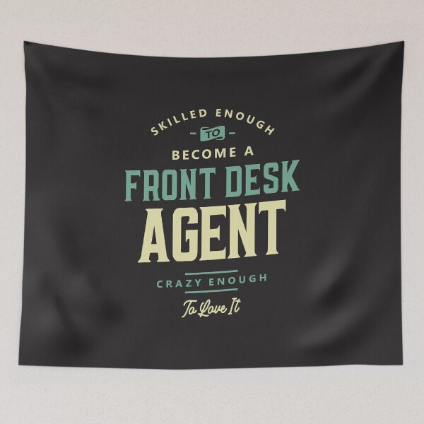 Item preview, Front Desk Agent Job Title Profession Birthday Worker designed and sold by cidolopez.