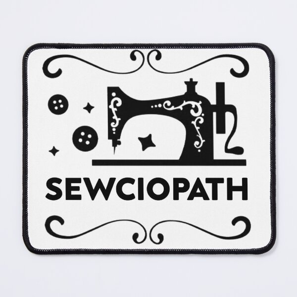 Item preview, Sewing Funny Sew Sewciopath, Sewing Love, Quilter Gift designed and sold by Cute Shark.