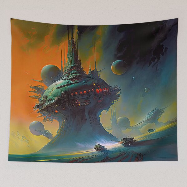 Item preview, Alien Terrains: A Fantastical Odyssey designed and sold by SeedDesign.