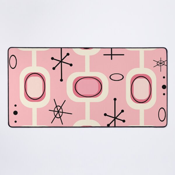 Item preview, Space Age Geometric Art Pink Vanilla 1 designed and sold by thepixelgarden.