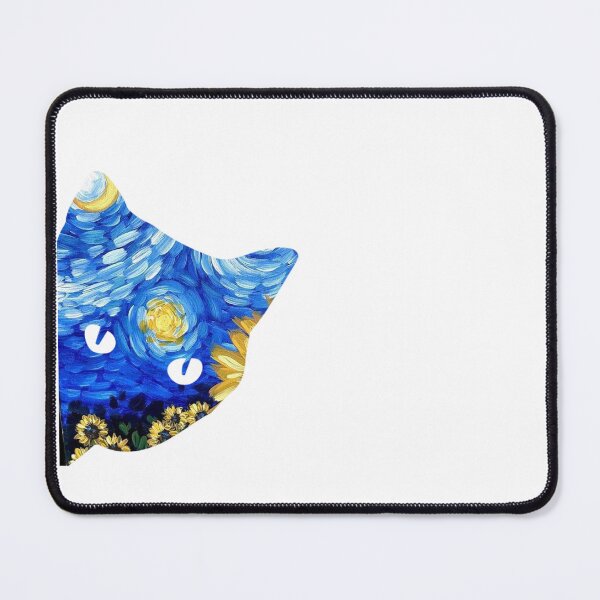 Item preview, Van Gogh Cat Starry Night Van Gogh Cat Lovers designed and sold by Vangoholic.