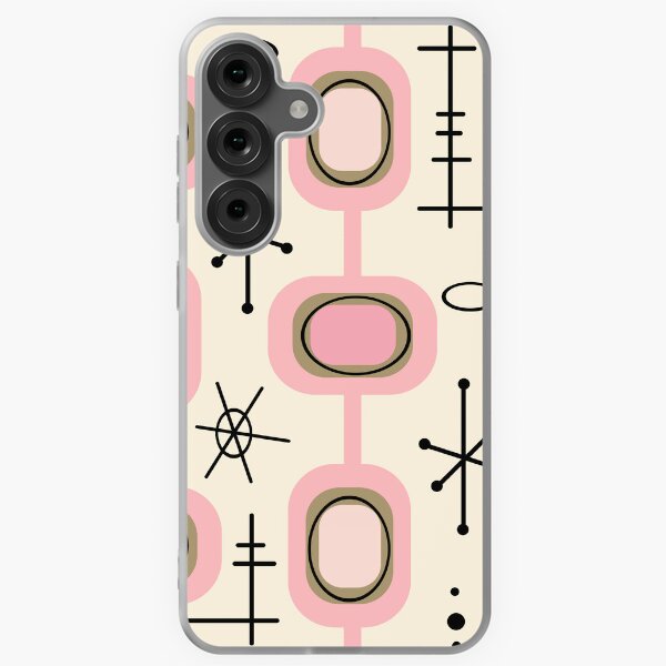 Item preview, Space Age Geometric Art Pink Vanilla 2 designed and sold by thepixelgarden.